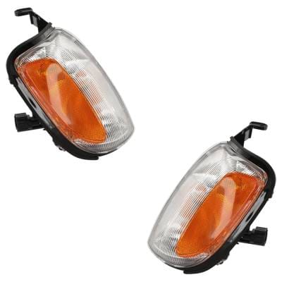 New Pair Of Corner Light Compatible With Nissan Xterra Se Frontier Base 1998-2001 By Ni2520124 thumbnail 16
