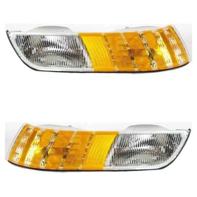 New Pair Of Corner Light Compatible With Mercury Grand Marquis Ls 8 Cyl 4.6L Grand Marquis Gs 8 Cyl thumbnail 2