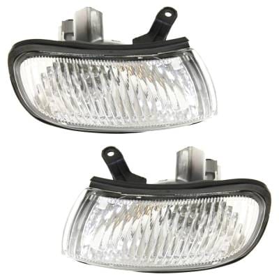 New Pair Of Corner Light Compatible With Nissan Maxima Gxe 6 Cyl 3.0L Maxima Gle 6 Cyl 3.0L thumbnail 6