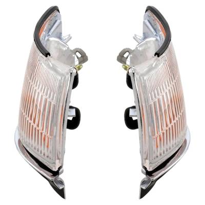 New Pair Of Corner Light Compatible With Toyota Camry Le 4 Cyl 2.0L Camry Dlx 4 Cyl 2.0L 1987-1991 thumbnail 8