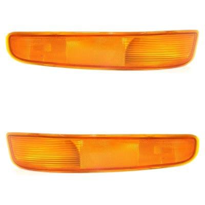 New Pair Of Parking Light Compatible With Buick Park Avenue Base 6 Cyl 3.8L Park Avenue Ultra 6 Cyl