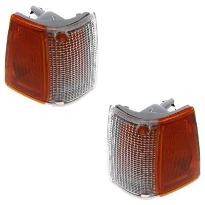 New Pair Of Corner Light Compatible With Mazda B2000 Base 4 Cyl 2.0L B2600 Lx 4 Cyl 2.6L 1986-1993 thumbnail 10
