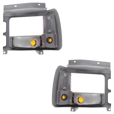 New Pair Of Parking Light Compatible With Dodge Dakota Sport 4 Cyl 2.5L Dakota Se 4 Cyl 2.5L thumbnail 8