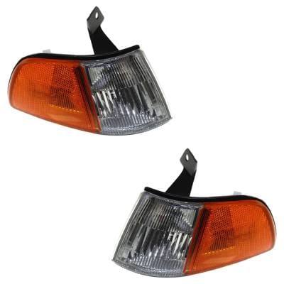 New Pair Of Corner Light Compatible With Honda Civic Dx Civic Si 1990-1991 By Ho2550104 Ho2551104 thumbnail 12