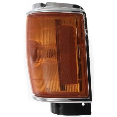 New Chrome Trim Corner Light Compatible With Toyota 4Runner Sr5 4 Cyl 2.4L Pickup Sr5 Turbo 4 Cyl thumbnail 2