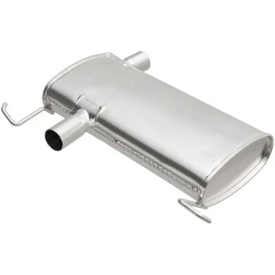 New Oval Muffler Compatible With Ford Mercury Windstar Base 6 Cyl 3.0L Windstar Limited 6 Cyl 3.8L thumbnail 2