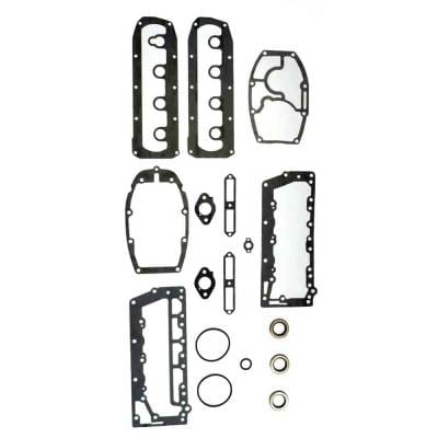 New Powerhead Gasket Kit Compatible With Mariner Mercury 4 Cyl 2.565 Bore Cross Flow 45 Hp 4 Cyl thumbnail 2