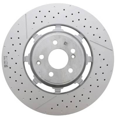 New Brake Disc Compatible With Mercedes Benz Amg Gt 63 Base 8 Cyl 4.0L E63 Amg S 4Matic+ 8 Cyl 4.0L thumbnail 4