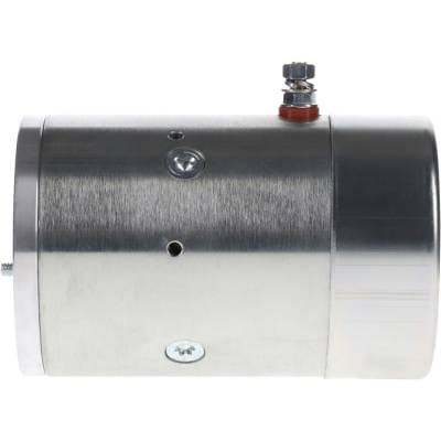 Snow Plow Hydraulic Pump Motor Compatible With Meyer Diamond E57 E60 Quick Lift 12V Cw Slotted Shaft thumbnail 8