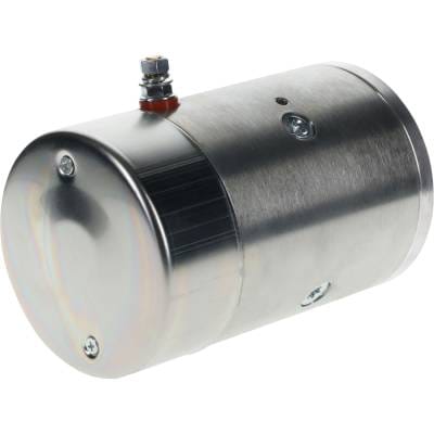 Snow Plow Hydraulic Pump Motor Compatible With Meyer Diamond E57 E60 Quick Lift 12V Cw Slotted Shaft thumbnail 12