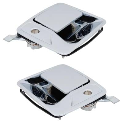 Front Left Driver And Right Passenger Exterior Door Handle Compatible With 1999-2016 Ford E-450 Ford thumbnail 3