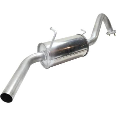 New Stainless Steel Muffler Compatible With Honda Civic Si 4 Cyl 1.7L Civic Value Package 4 Cyl 1.7L thumbnail 4