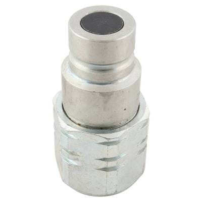 1/2 Inch Npt Flat Face Hydraulic Quick Coupler Nipple Compatible With Fem Series Iso 16028 Htma 3625 thumbnail 3