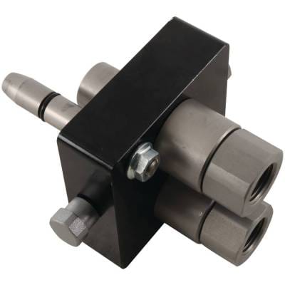 Hydraulic 2 Port Male Multi Port Coupler 1/2" Npt Thread Carbon Steel Heat Treated Compatible With thumbnail 3