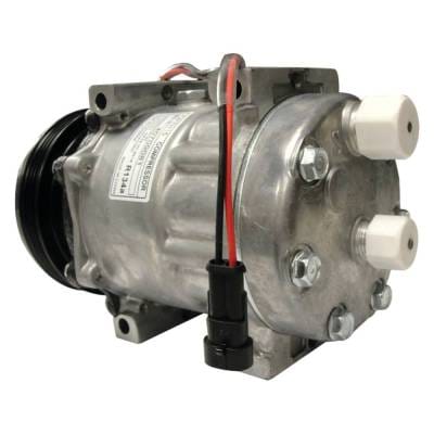 12V Ac Compressor Compatible With T4050f T4050v T4050n T4030n T4040n T4060n T475 Tk4050m Tractor thumbnail 3