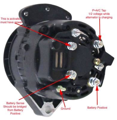 Alternator Compatible With Westerbeke Gen Set 6.8 8.5 10.0 12.0 12.5 15.0 Btg 12.0 15.0 16.0 Wmf thumbnail 2