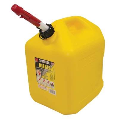5 Gallon Diesel Fuel Can With Flameshield Safety System Vapor Locking Quick-Flow Spout Hdpe Carb Epa