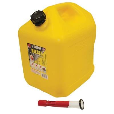 5 Gallon Diesel Fuel Can With Flameshield Safety System Vapor Locking Quick-Flow Spout Hdpe Carb Epa thumbnail 2
