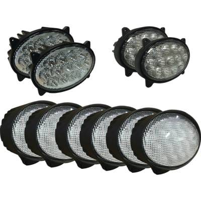 Led Hood Fender Cab Light Kit Compatible With John Deere 8030 9030 Series 8130 8230 8330T 8430T 8530