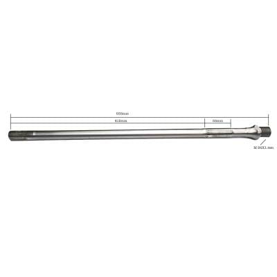 20 7/16 Drive Shaft Compatible With Kawasaki Jet Ski 1100 Zxi 1071Cc 3-Cylinder 2-Stroke 120Hp thumbnail 4
