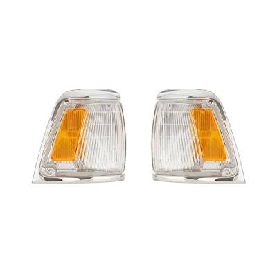New Pair Of Side Marker Lights Compatible With Toyota Pickup 1992-95 To2520127 81610-35100 thumbnail 4