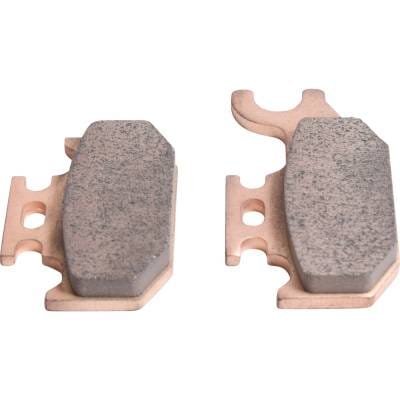 Brake Pad Set Sintered Compatible With Yamaha Kodiak 400 450 Yfm400fa Yfm450fa 4X4 Grizzly 450 400 thumbnail 2