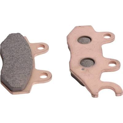 Brake Pad Kit Sintered Compatible With Kawasaki Bayou 400 Klf400b 4X4 Bayou 300 Klf300c Kx250 Kx500