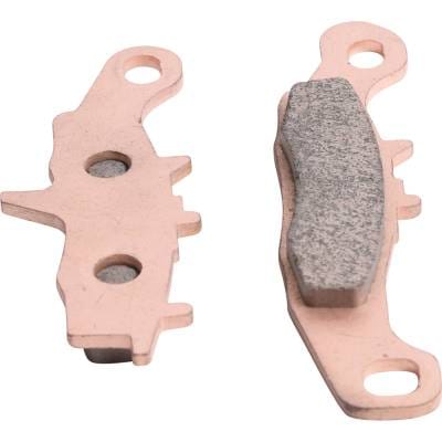 Brake Pad Kit Sintered Compatible With Kawasaki Prairie 700 Kvf700 Team Green Prairie 650 Kvf650
