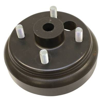 Golf Cart Brake Drum Hub Assembly 24 Spline Compatible With E-Z-Go Txt Pds Electric 1982-Up 2-Cycle