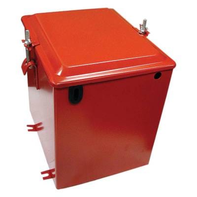 Restoration Battery Box With Cover Compatible With Farmall Super A Super Av Super C International
