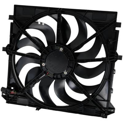 New Brushless Motor Cooling Fan Assembly Compatible With Chevrolet Gmc Colorado Z71 6 Cyl 3.6L thumbnail 2