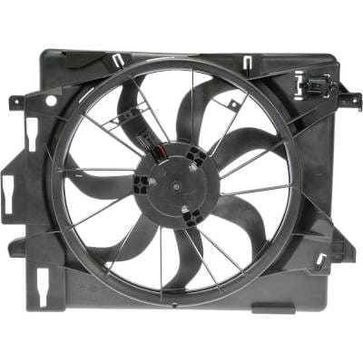 New Single Fan Cooling Fan Assembly Compatible With Chrysler Dodge Ram Grand Caravan Sxt 30Th