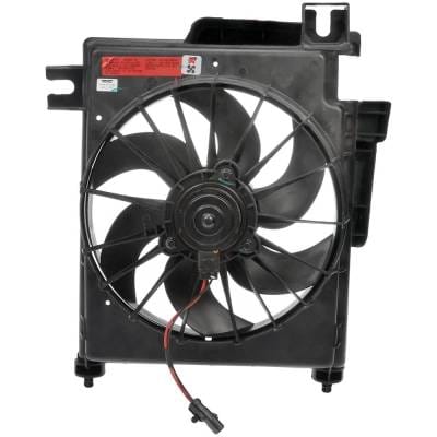 New 12V Cooling Fan Assembly Compatible With Dodge Ram 1500 Trx4 8 Cyl 5.7L Ram 1500 Laramie 8 Cyl