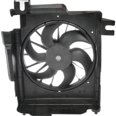 New 12V Cooling Fan Assembly Compatible With Dodge Ram 1500 Laramie 8 Cyl 5.9L Ram 2500 Trx4 8 Cyl thumbnail 2