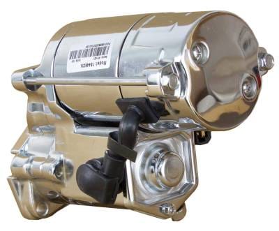 Chrome 2.7Hp High Torque Starter Compatible With Harley-Davidson Flstf Fat Boy Fxstd Deuce Fxst thumbnail 7