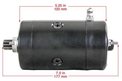12V Hitachi Type Starter Compatible With Harley Davidson Fxb Sturgis Fxdg Disc Glide Fxe Super Glide thumbnail 15