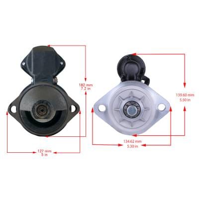 Marine Starter Compatible With Mercruiser 215 225 250 270 Mie Ford 5.0L 302Ci Gm 5.4L 5.7L V8 thumbnail 14