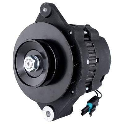 65 Amp Marine Alternator Compatible With Volvo Penta 4.3Gl 5.0Gl 5.7Gl Gm V6 V8 1993-2007 Omc thumbnail 4