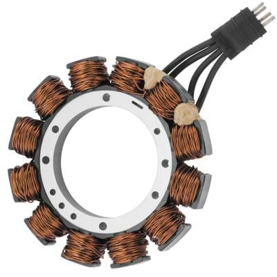 Stator 19 Amp Compatible With 1971-1975 Harley Davidson Super Glide Fx Fxe Electric Start Shovelhead thumbnail 2