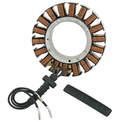 12V 40A Stator Compatible With 2007 Harley Davidson Heritage Softail Classic Flstc Fat Boy Flstf thumbnail 2