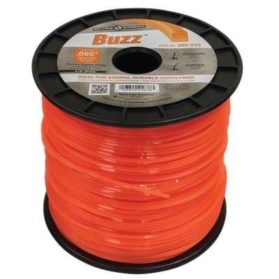 Square Trimmer Line 0.095 Inch Compatible With All String Trimmers 3 Pound Spool 728 Feet Orange thumbnail 2