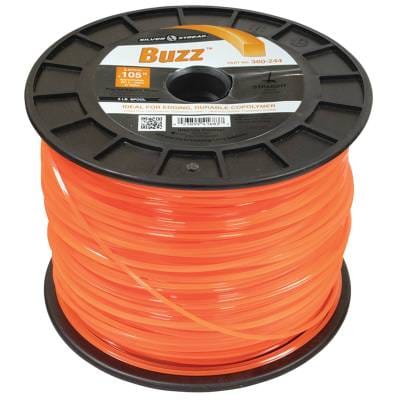 Square Trimmer Line 0.105 Inch Compatible With All String Trimmers 5 Pound Spool 951 Feet Orange thumbnail 2