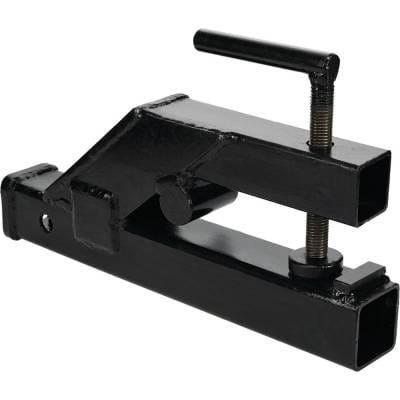 Bucket Clamp Trailer Hitch Receiver Compatible With Tractor Skid Steer Front Loader Bucket 2 Inch