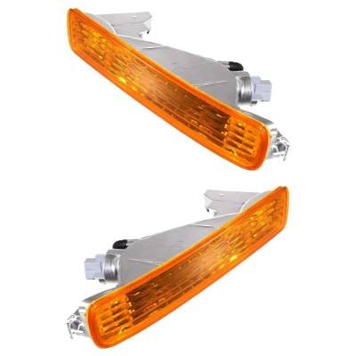 New Pair Of Daytime Running Lights Compatible With Honda Accord 2.2L 2.7L 1994 1995 By Part Numbers thumbnail 2