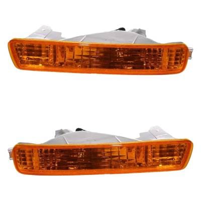New Pair Of Daytime Running Lights Compatible With Honda Accord 2.2L 2.7L 1994 1995 By Part Numbers thumbnail 4