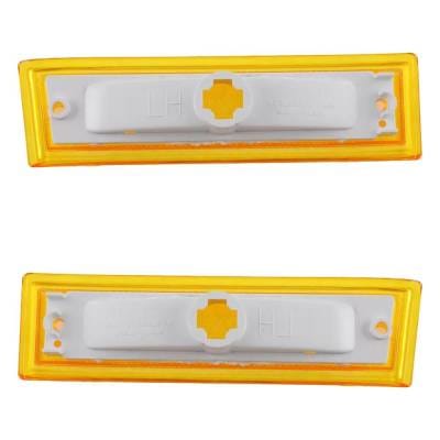 New Pair Of Daytime Running Lights Compatible With Chevrolet Gmc 1981-1991 By Part Numbers Gm2550112 thumbnail 2