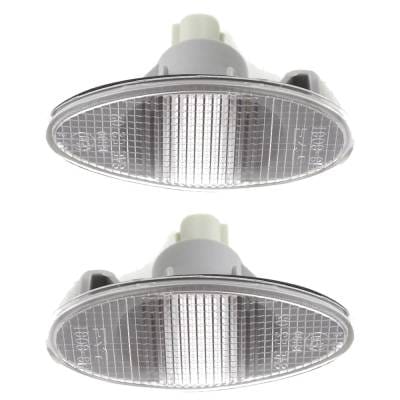 New Pair Of Daytime Running Lights Compatible With Mitsubishi Lancer 2.0L 2.4L 2004 2005 2006 2007 thumbnail 4