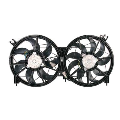 New Dual Radiator And Condenser Fan Compatible With Nissan Murano Platinum 15-17 21481-5Aa1a thumbnail 6