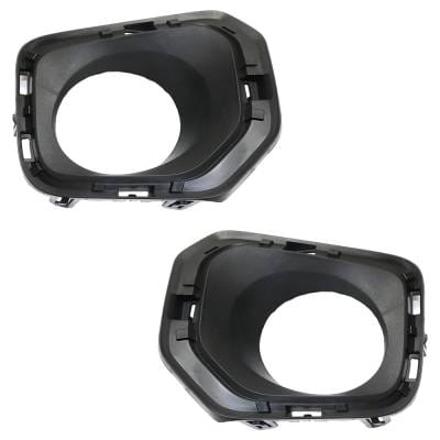 Front Left And Front Right Fog Light Trim Compatible With Toyota Tacoma Limited 6 Cyl 3.5L 2016-2023