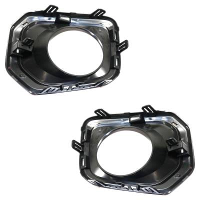 Front Left And Front Right Fog Light Trim Compatible With Toyota Tacoma Limited 6 Cyl 3.5L 2016-2023 thumbnail 5